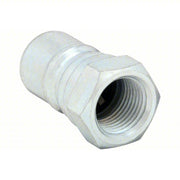 Parker H2-63 Hydraulic Quick Connect Hose Coupling 1/4 in Coupling Size, Steel, 11 lpm Max. Flow Rate