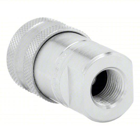 Pioneer 4050-3P Hydraulic Quick Connect Hose Coupling 3/8 in Coupling Size, Steel, 22.71 lpm Max. Flow Rate