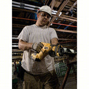 Dewalt DCS387P1 Reciprocating Saw Kit 1 1/8 in Stroke Lg, 2,900 Max. Strokes per Minute, Straight, Compact Tool