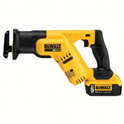Dewalt DCS387P1 Reciprocating Saw Kit 1 1/8 in Stroke Lg, 2,900 Max. Strokes per Minute, Straight, Compact Tool