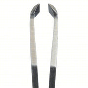 Erem 15AGW Precision Tweezers Carbon Steel, Point, 9.5 mm Tip Thick