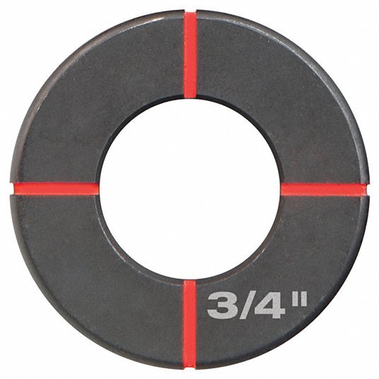 Milwaukee 2676-22 Knockout Tool Kit 18V DC, 6 in Punching Capacity (Steel), For 12 ga Max. Steel Thick