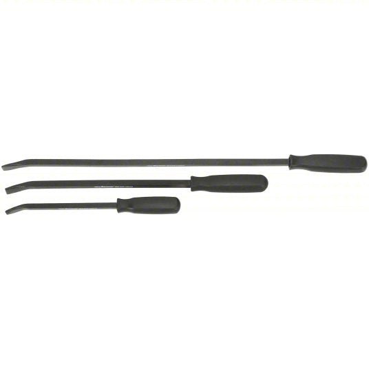 Redwood RW31MA32 Screwdriver Handle Pry Bar Set Chisel End, 12 in,18 in,25 in Overall Lg, 1/8 in,7/16 in Bar Wd