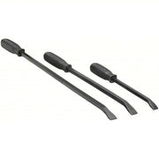 Redwood RW31MA32 Screwdriver Handle Pry Bar Set Chisel End, 12 in,18 in,25 in Overall Lg, 1/8 in,7/16 in Bar Wd