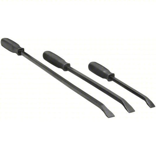 Redwood RW31MA32 Screwdriver Handle Pry Bar Set Chisel End, 12 in,18 in,25 in Overall Lg, 1/8 in,7/16 in Bar Wd