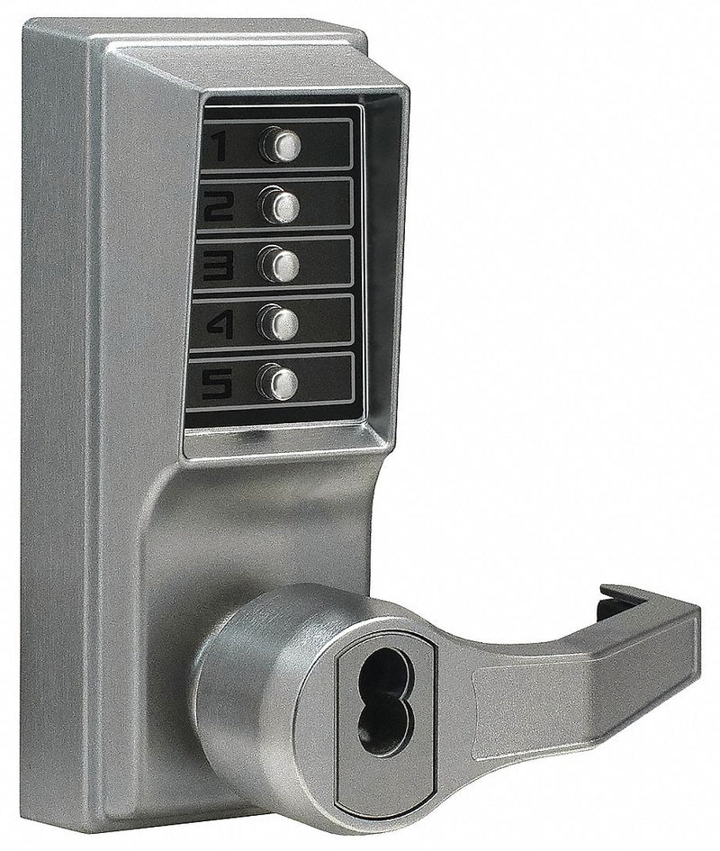 Simplex LRP1020B26D41 Mechanical Push Button Lockset, ADA Compliant, Chrome