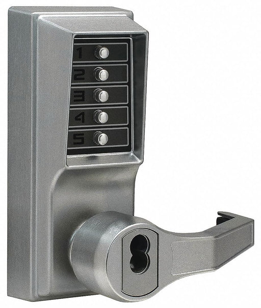Simplex LRP1020B26D41 Mechanical Push Button Lockset, ADA Compliant, Chrome