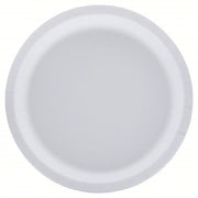 Ability One 7350-00-899-3056 Disposable Paper Plate 9in White PK1000