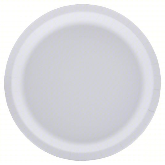 Ability One 7350-00-899-3056 Disposable Paper Plate 9in White PK1000