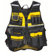 Stanley FMST530201 Tool Vest Polyester, Gen Purpose, 16 Pockets, Padded