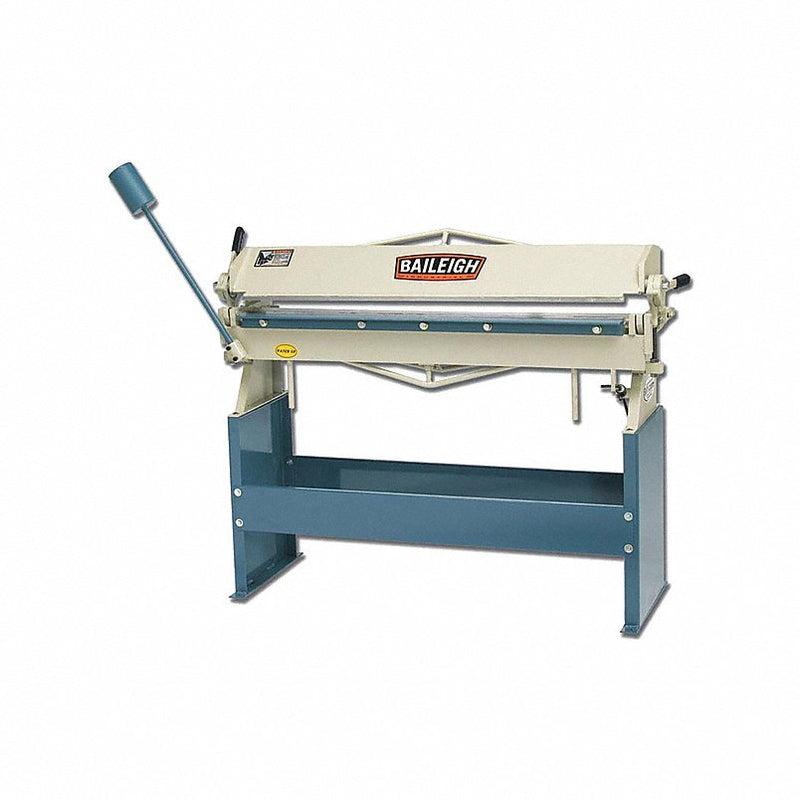 Baileigh HB-4816 Sheet Metal Brake: Hand Lever, 16 ga Capacity, 48 in Max. Bending Wd