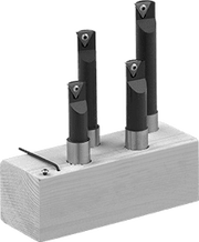 McMaster 3249A221 Carbide-Insert Boring Lathe Tool 1/2" Shank Diameter, 4 Piece Set