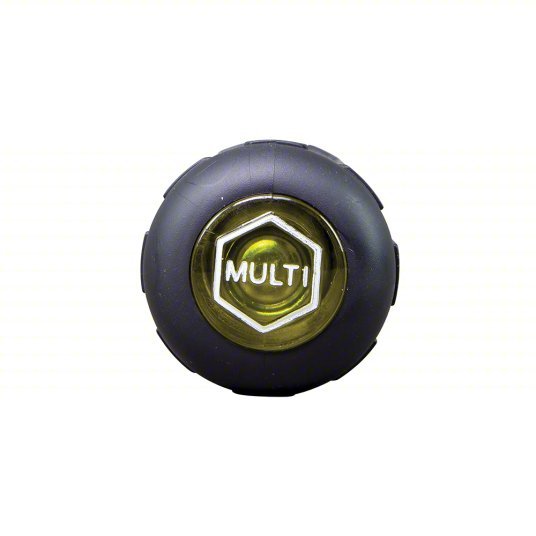 Klein 32807MAG Hollow Round Shank Multi BitNut Driver 9 1/2 in Overall Lg, 4 in Bolt Clearance, SAE
