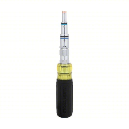 Klein Tools 32809MAGM 11-in-1 Pass-Through Magnetic Multi-Nut Driver, Metric