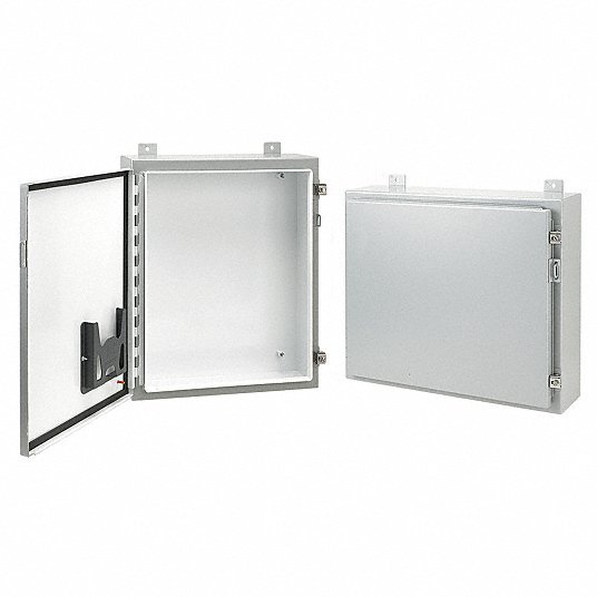 nVent Hoffman A242412LP Screwdown Clamps, 24 in Nominal Enclosure Ht, 24 in Nominal Enclosure Wd, 12/13