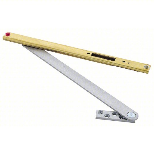 Glynn-Johnson 104S-US32D Overhead Door Holder, Rod Arm, 110Deg