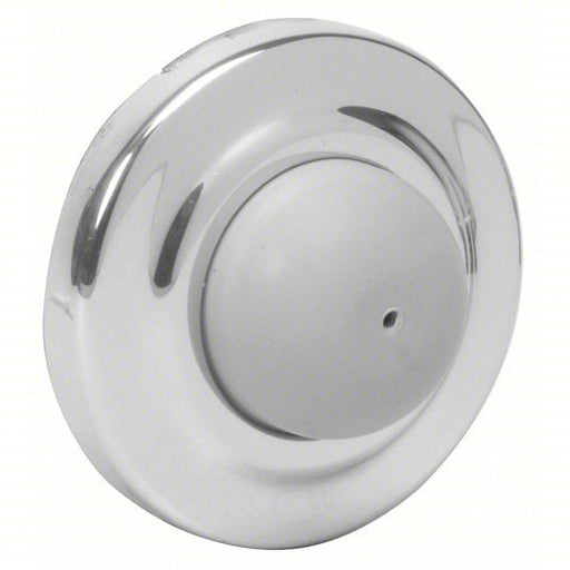 Ives WS406/407CVX US32D Door Stop, Stainless Steel, Silver, 2-1/2"H x 2-1/2"W, Length: 1 in
