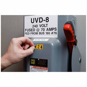 Brady 1500-# KIT Number Kit, 0 Thru 9, 3/8in.x1/4in.W