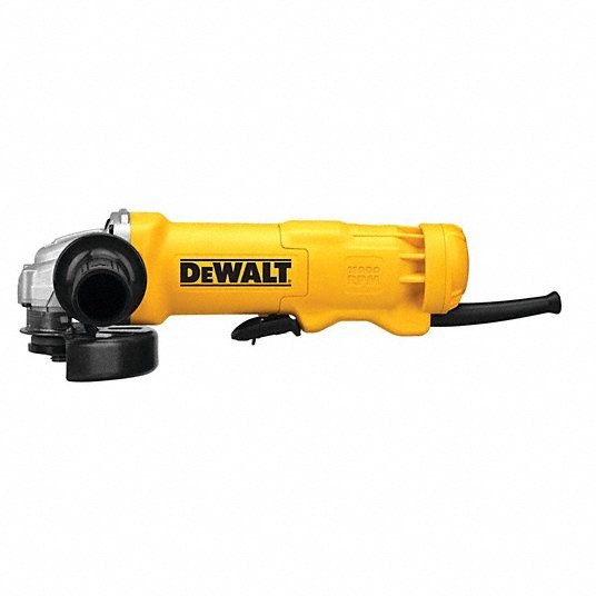 DeWalt DWE402K Angle Grinder 11 A, 11,000 RPM Max. Speed, Paddle, Adj Guard/Lock-Off Switch, 120V AC