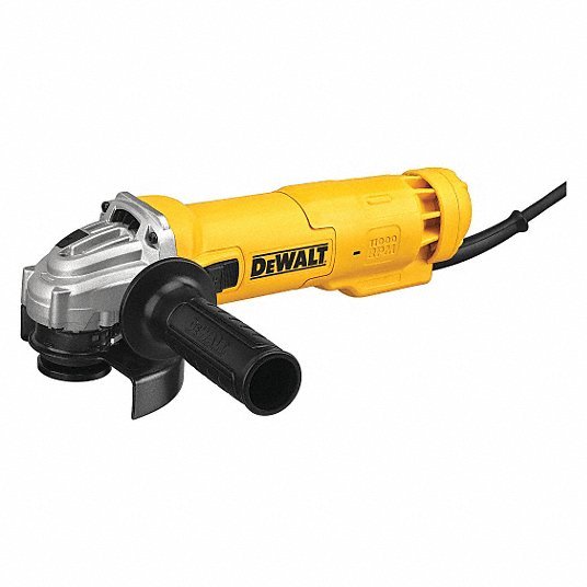 DeWalt DWE4214 Angle Grinder 11 A, 11,000 RPM Max. Speed, Slide, Adj Guard, 4 1/2 in Wheel Dia