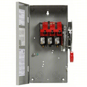 Eaton DH361UGK Safety Switch Non-Fusible, 30 A, Three Phase, 600V AC, Galvanized Steel, Indoor