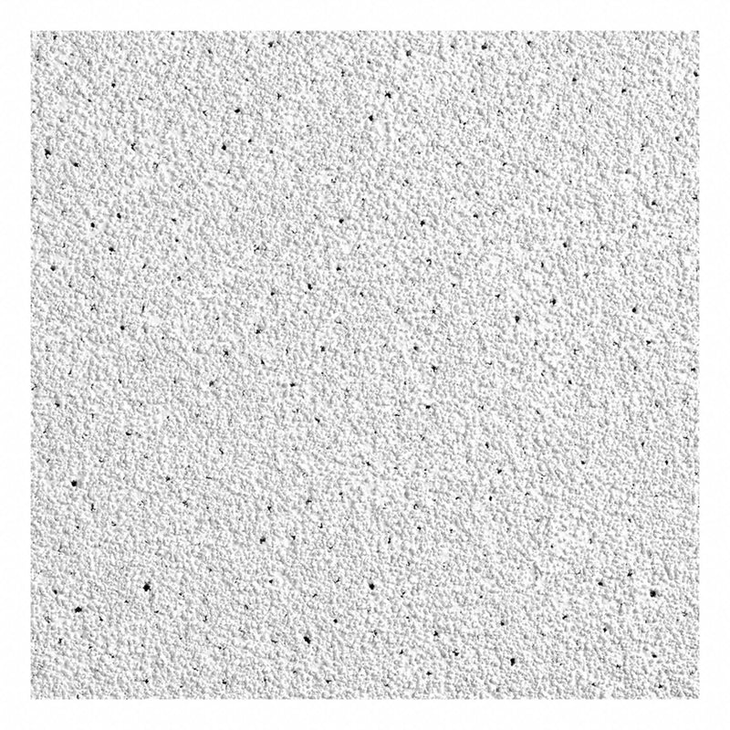 Armstrong 1853 Ceiling Tile, 1853, Dune, 24 in x 24 in, Angled Tegular, 15/16 in Grid Size, 35 CAC, 12 PK