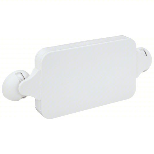 Compass CCG Exit Sign with Emergency Lights White, 1 or 2 Faces, Green, LED, Ceiling/End/Wall, Nickel Cadmium