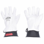 Salisbury GK011B/9 Electrical Rubber Glove Kit, Leather Protectors, Glove Bag, Black, 11 in, Class 0, Size 9, 1 Pair