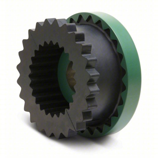 TB Wood's 6J Sleeve Coupling Insert 6 Coupling Size, 6,000 RPM Max Speed, 585 in-lb Rated Torque, EPDM