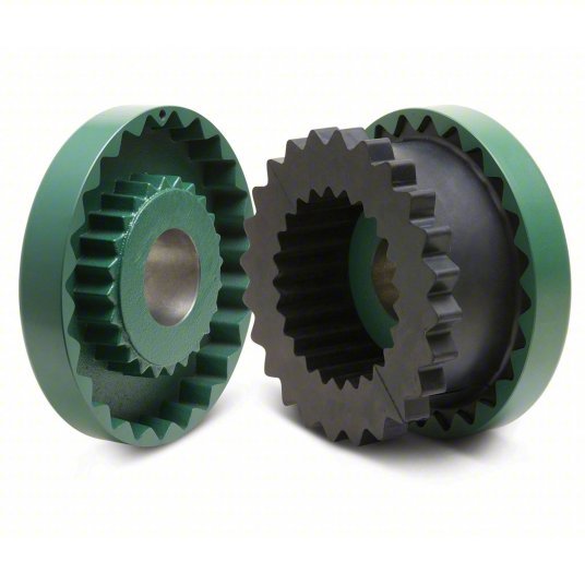 TB Wood's 6J Sleeve Coupling Insert 6 Coupling Size, 6,000 RPM Max Speed, 585 in-lb Rated Torque, EPDM