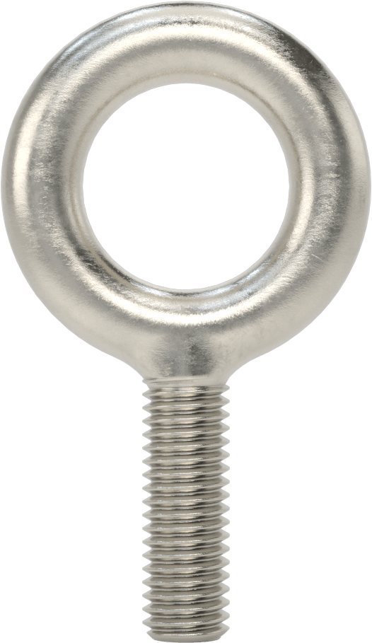 McMaster 33045T73 304 Stainless Steel Eyebolt, without Shoulder, for Lifting, 1/2"-13 × 1-1/2" Long Thread, 2,100 lb Vertical