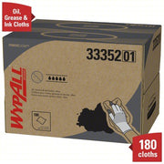 Kimberly Clark 33352 Dry Wipe Dispenser Box, WYPALL®, 180 Sheets, Meltblown, Blue