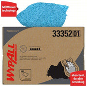 Kimberly Clark 33352 Dry Wipe Dispenser Box, WYPALL®, 180 Sheets, Meltblown, Blue
