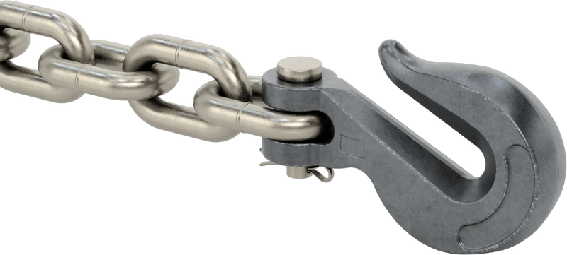 McMaster 3362T43 Transport Chain Assembly with Fittings on Ends, Made in The U.S., 20 Feet Long, Grade 70, 1/2 Trade Size
