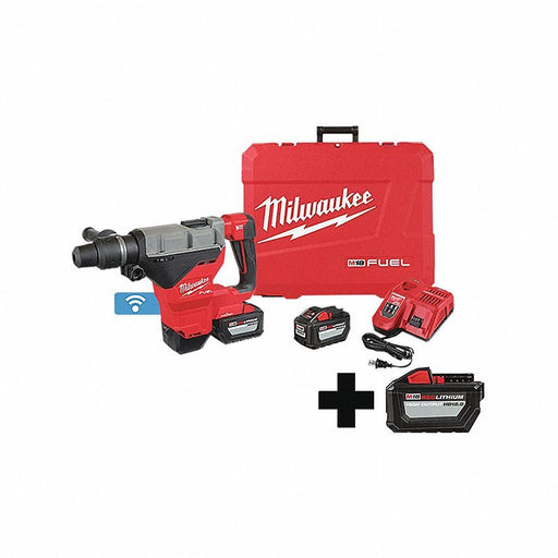Milwaukee 2718-22HD, 48-11-1812 Cordless Rotary Hammer Kit, 18.0V, Li-ion