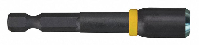 Milwaukee 49-66-0533 SHOCKWAVE Magnetic Nutsetter, 5/16 in, 2-9/16 in OAL, Hex, 1/4 in Shank, Impact Rated, 10 PK