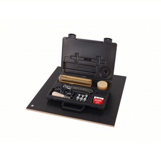 Allpax AX6020 Gasket Cutter Kit 30 Pieces, Imperial, 1/4 in Min Cutting Dia, 25 in Max Cutting Dia