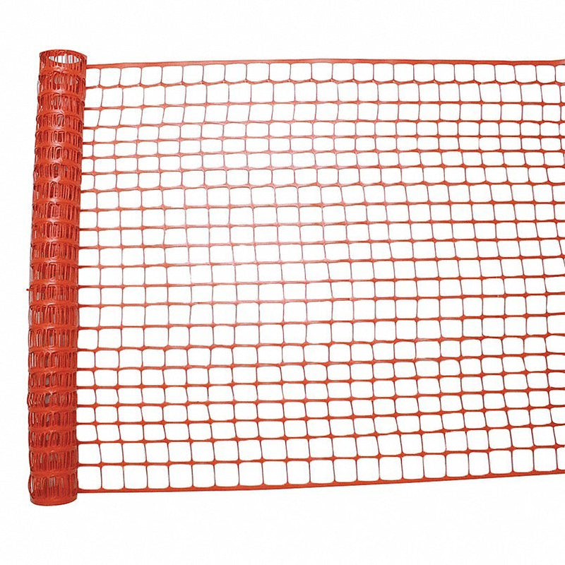 Redwood RW33L954 Safety Fence, 4 ft. H, 100 ft. L, Orange