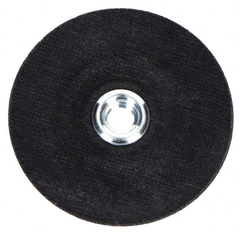 Norton 66252841912 Depressed Center Cut-Off Wheel, Type 27, 4 1/2 in x 0.045 in x 7/8 in, Aluminum Oxide, 24 Grit