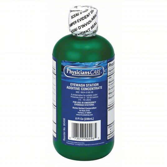PhysicianCare 90496 Eye Wash Preservative, 8 oz.