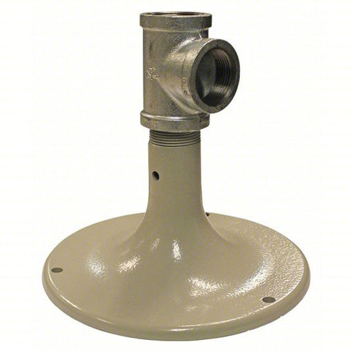 Haws SP75 Floor Flange, Cast Iron, Gray