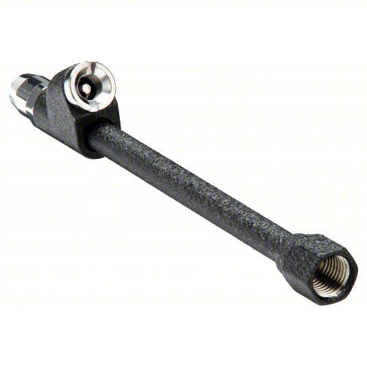 Haltec CH-350-LO Tire Chuck Heavy-Duty Tire Chucks, Straight Long-Reach Push-On, Single Head, FNPT, Metal