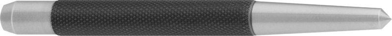 McMaster 34155A16 Starrett Center Punch, with Round Handle, 1/4" Point Diameter, Model 117E