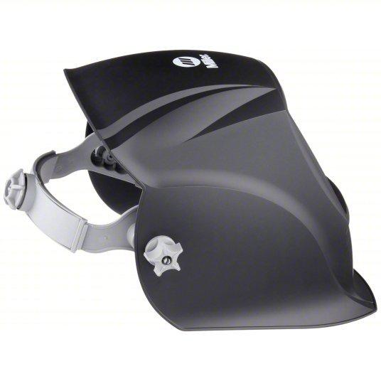 Miller 238497 Welding Helmet Passive, 0 Arc Sensors, Black, W10, 4 in x 4 in, Ratchet, Nylon