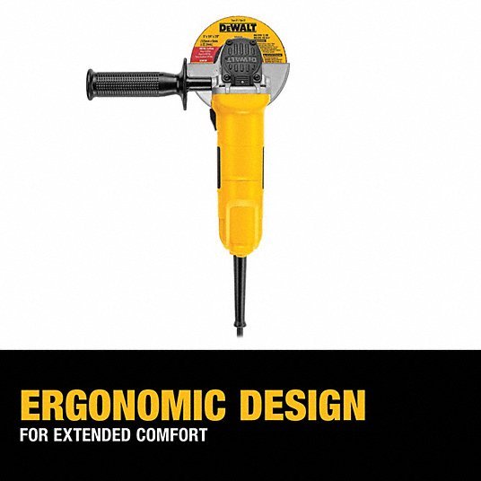Dewalt DWE4011 Angle Grinder, 4 1/2 in, 12,000 RPM,