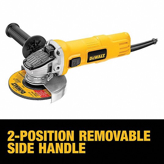 Dewalt DWE4011 Angle Grinder, 4 1/2 in, 12,000 RPM,