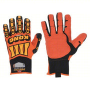 Ironclad SDX2-03-M Mechanics Gloves M (8), Riggers Glove, Full Finger, ANSI Impact Level 2, TPR, 1 PR