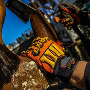 Ironclad SDX2-03-M Mechanics Gloves M (8), Riggers Glove, Full Finger, ANSI Impact Level 2, TPR, 1 PR