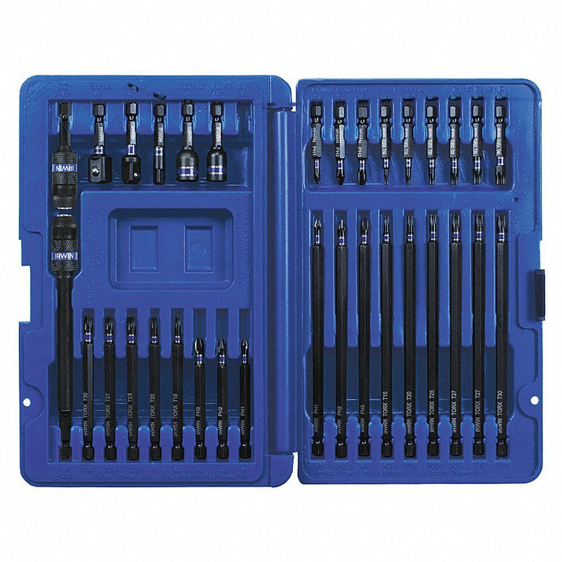 Irwin IWAF1334 Insert Bit, Steel, SAE, Metric, #1, 1/4", Hex