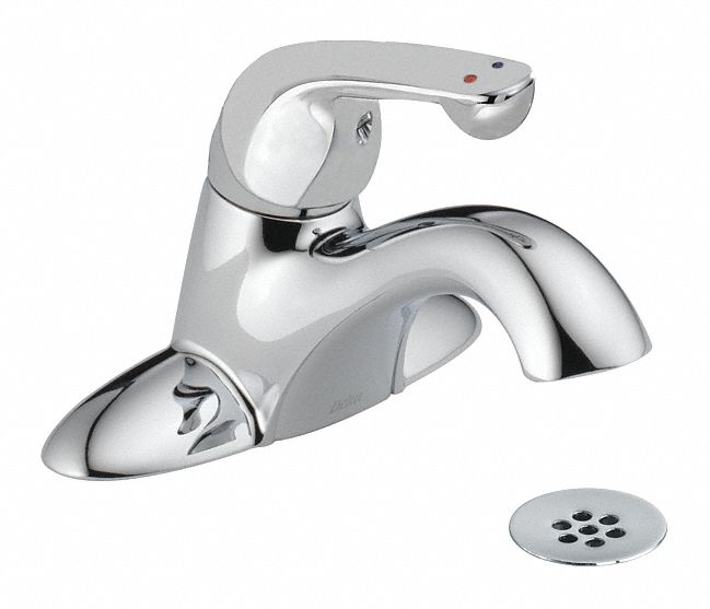 Delta 523LF-HDF Bathroom Faucet Chrome Lever